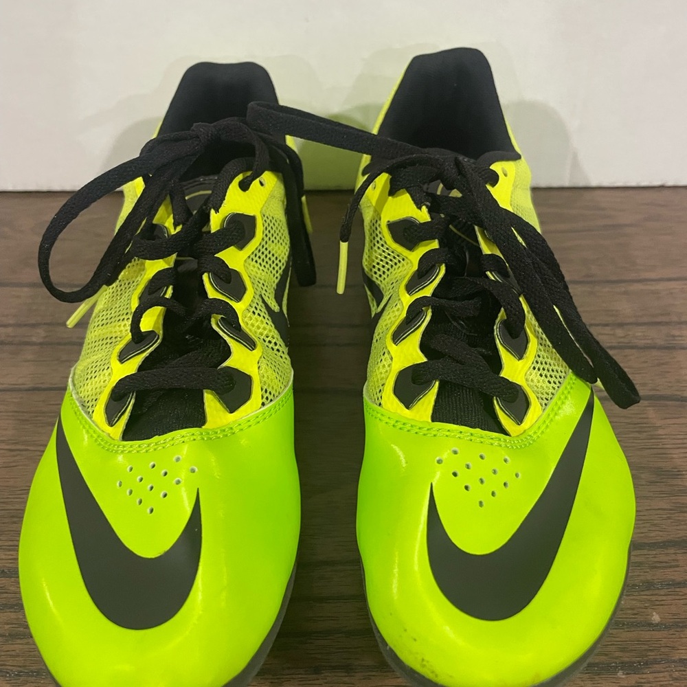 Nike Rival S Youth Size 10 Electric Green/Black Racing Sprint